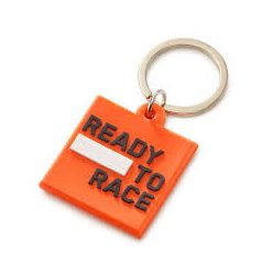 LOGO RUBBER KEYHOLDER ORANGE