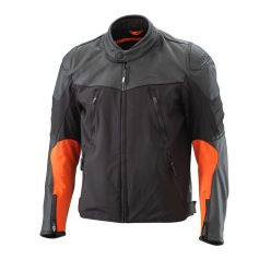 TENSION LEATHER JACKET L