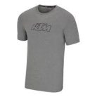 ESSENTIAL T-SHIRT - GREY MELANGE M