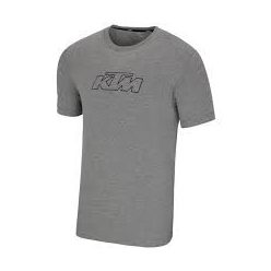 ESSENTIAL T-SHIRT - GREY MELANGE L