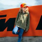 KIDS RACING ZIP HOODIE
