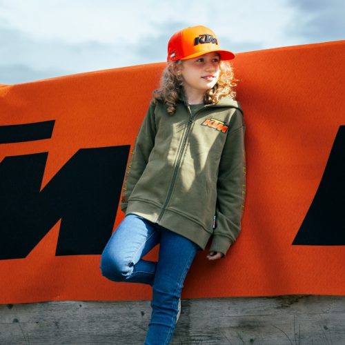 KIDS RACING ZIP HOODIE