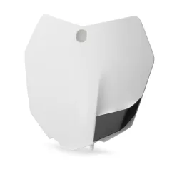 START NUMBER PLATE WHITE SX 2013