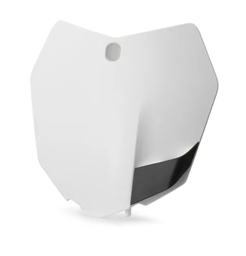 START NUMBER PLATE WHITE SX 2013