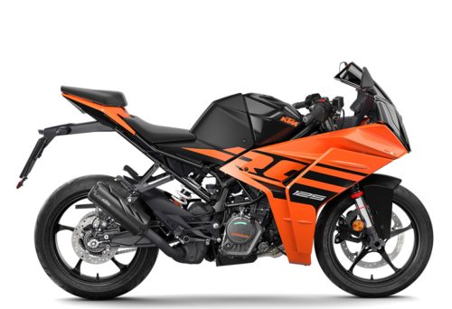 2024 KTM RC 125 FEKETE