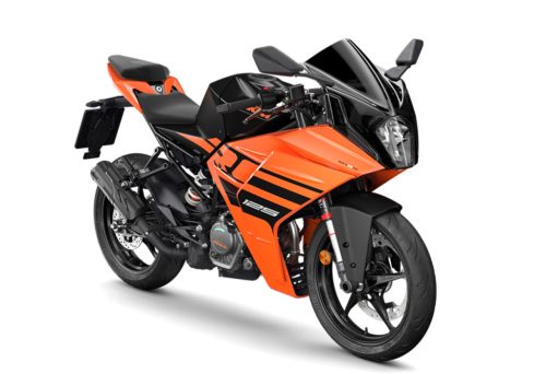 2024 KTM RC 125 FEKETE