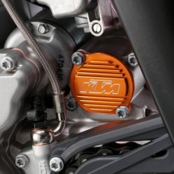 ORANGE 4 STK OIL FILTER COVERS